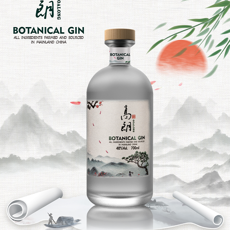 Goalong Botanical Gin 40% delicate with herbal balanced and a scent - gin