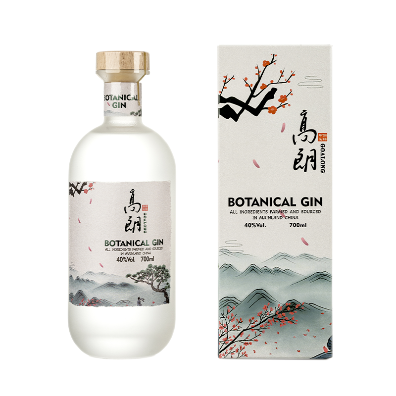 balanced scent - a gin 40% with Gin Botanical and Goalong delicate herbal