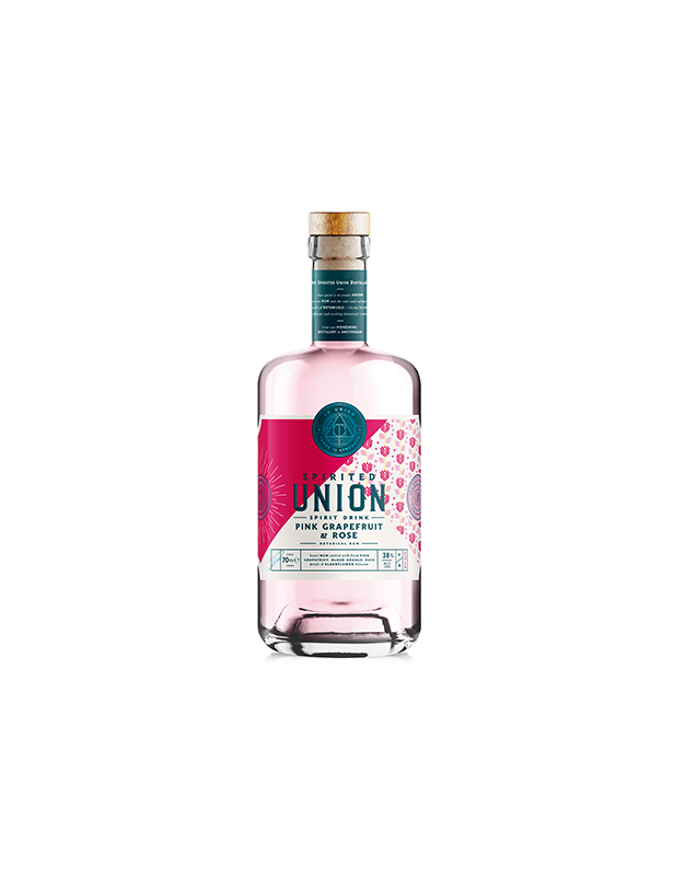 Spirited Union Pink Grapefruit & Rose - the union of rum and botanicals